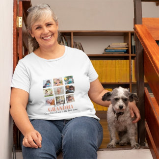 Unieke ideeën om oma te eren t-shirt