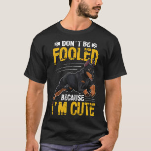Unieke ideeën voor Dobie Doberman Dobe mama-Gezegd T-shirt