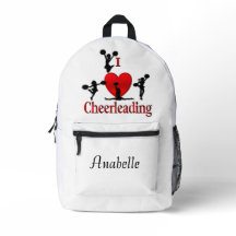 Unieke in hart cheerleading persoonlijke naam
