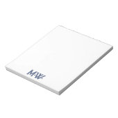 Unieke Initialen voor typografie Notitieblok (Gedraaid)