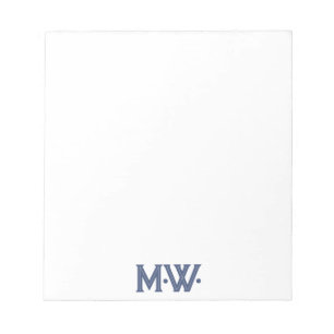 Unieke Initialen voor typografie Notitieblok