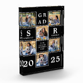 Unieke inkeping voor gepersonaliseerd Afstuderen Fotoblokken (Links)