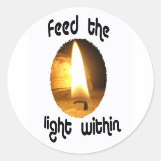 Unieke, inspirerend ronde sticker