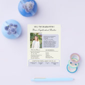 Unieke introductie van onroerend goed flyer (Enkel)