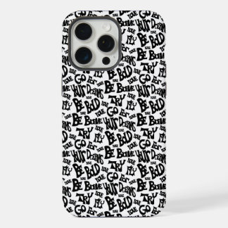 Unieke iPhone hoesje Motiverend "Wees Dapper" iPhone 15 Pro Max Hoesje