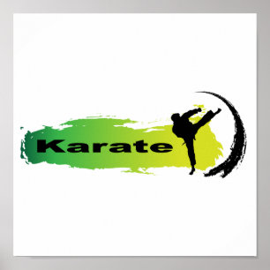 Unieke Karate Poster