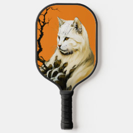 Unieke kat-geïnspireerde bergfonteinverrukking pickleball paddle