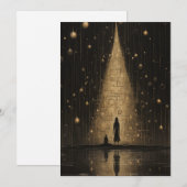 Unieke Kerst Kaarten - Kerst Kaart Tekening (Voorkant / Achterkant)