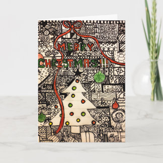 Unieke Kerstkaart Feestdagen Kaart