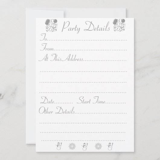 Unieke Kerstlandschap Sneeuwscène Kaart (Achterkant)