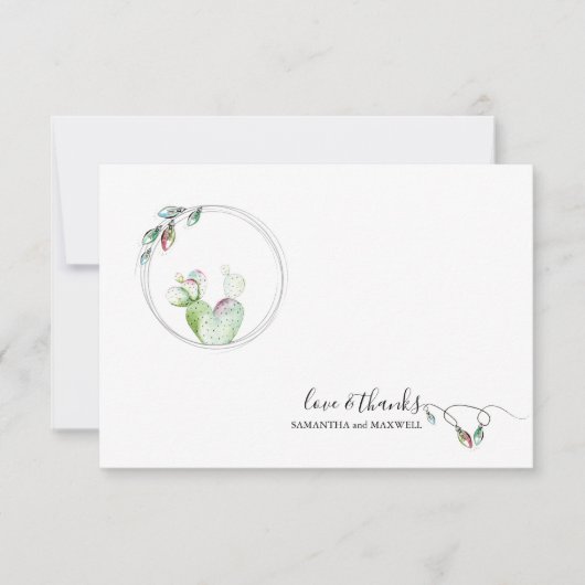 Unieke Kerstmis Dankjewelkaart Notitiekaartje (Voorkant)