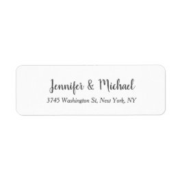 Unieke klassieke bruiloft kalligrafie etiket