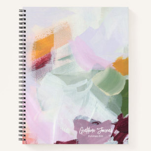Unieke Kleurrijke Abstracte Kunst Persoonlijke Naa Notitieboek