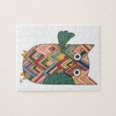 Unieke kunstpuzzel - Geometrische oraal - Erin Bri Legpuzzel (Horizontaal)