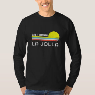 Unieke La Jolla California Retro Sunset Graphic No T-shirt