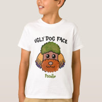 Unieke lelijke hond T-shirt
