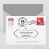 Unieke "Letter"-uitnodiging Kaart (Voorkant / Achterkant)