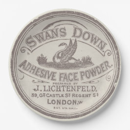 Unieke lettertekens met zwoerd papieren bordje