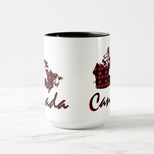 Unieke leuke Canadese rode Maple Canada koffie-mok Mok (Midden)