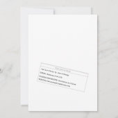 Unieke Library Kaart Save the Date Kaart (Achterkant)