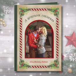 Unieke Maak Je Eigen Verhaalboek Foto Kerstmis Feestdagen Kaart