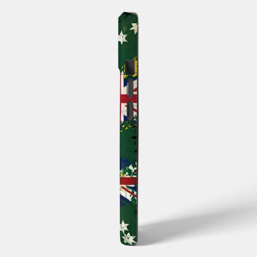 Unieke Mates Mingling: Australisch + Brits Fusion Case-Mate iPhone Case (Achterkant / Links)