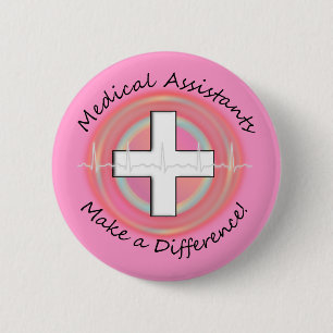 Unieke medische hulporganisaties ronde button 5,7 cm