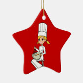 Unieke meisjesfoto keramisch ornament (Rechts)