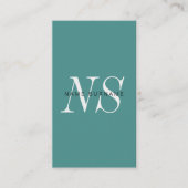 Unieke minieme verticale Visitekaartje van het mon (Voorkant)