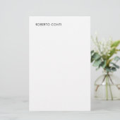 Unieke Moderne Eenvoudige Minimalist Briefpapier (Staand voorkant)