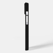Unieke Moderne Grijs Rood Stijlvolle Naam toevoege Case-Mate iPhone Case (Achterkant / Links)