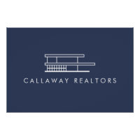 Unieke moderne huis marine/wit Logo Download