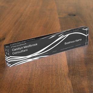 Unieke Moderne Kantoor Executive Naambordje