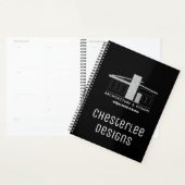 Unieke, moderne Logo - Estate Black Planner (Display)