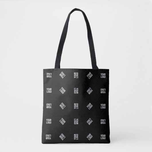 Unieke moderne Logo Pattern Sjabloon | Black Draagtas (Voorkant)