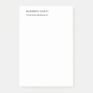 Unieke, moderne minimalistische post-it® notes