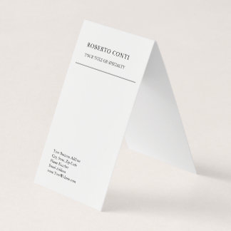 Unieke, moderne minimalistische visitekaartjes