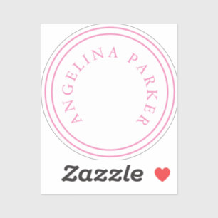 Unieke moderne minimalistische vlakte sticker