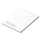Unieke moderne premium parel minimalistisch notitieblok (Gedraaid)