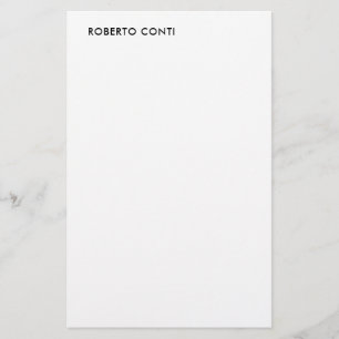 Unieke Moderne Vlakke Minimalist Briefpapier