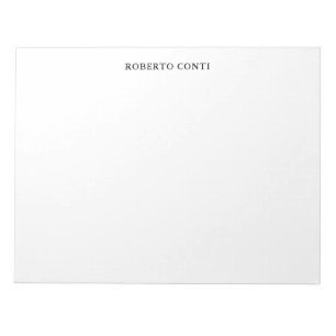 Unieke Moderne Vlakke Minimalist Notitieblok