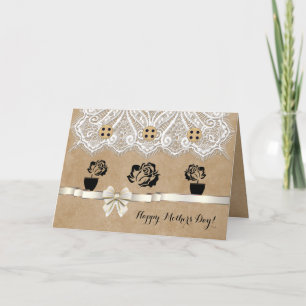 Unieke Moederdag Kaart met Rozen