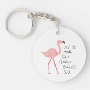 Unieke mooie zelf ronde acryl Sleutelhanger
