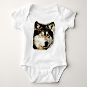 Unieke Motivatie wolf Romper