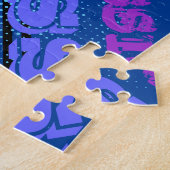 Unieke naam | Fun Colorful & Creative Legpuzzel (Zijkant)