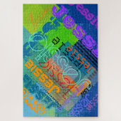 Unieke naam | Fun Colorful & Creative Legpuzzel (Verticaal)