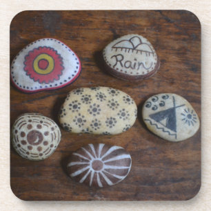 Unieke Native American Folk Symbolen Onderzetter