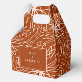 Unieke Native American patroon voorkeursboxen Bedankdoosjes (Voorkant)