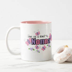 Unieke Nonna Tweekleurige Koffiemok
