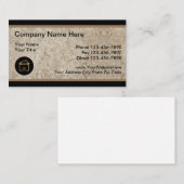 Unieke onroerend goed Visitekaartjes (Voorkant / Achterkant)